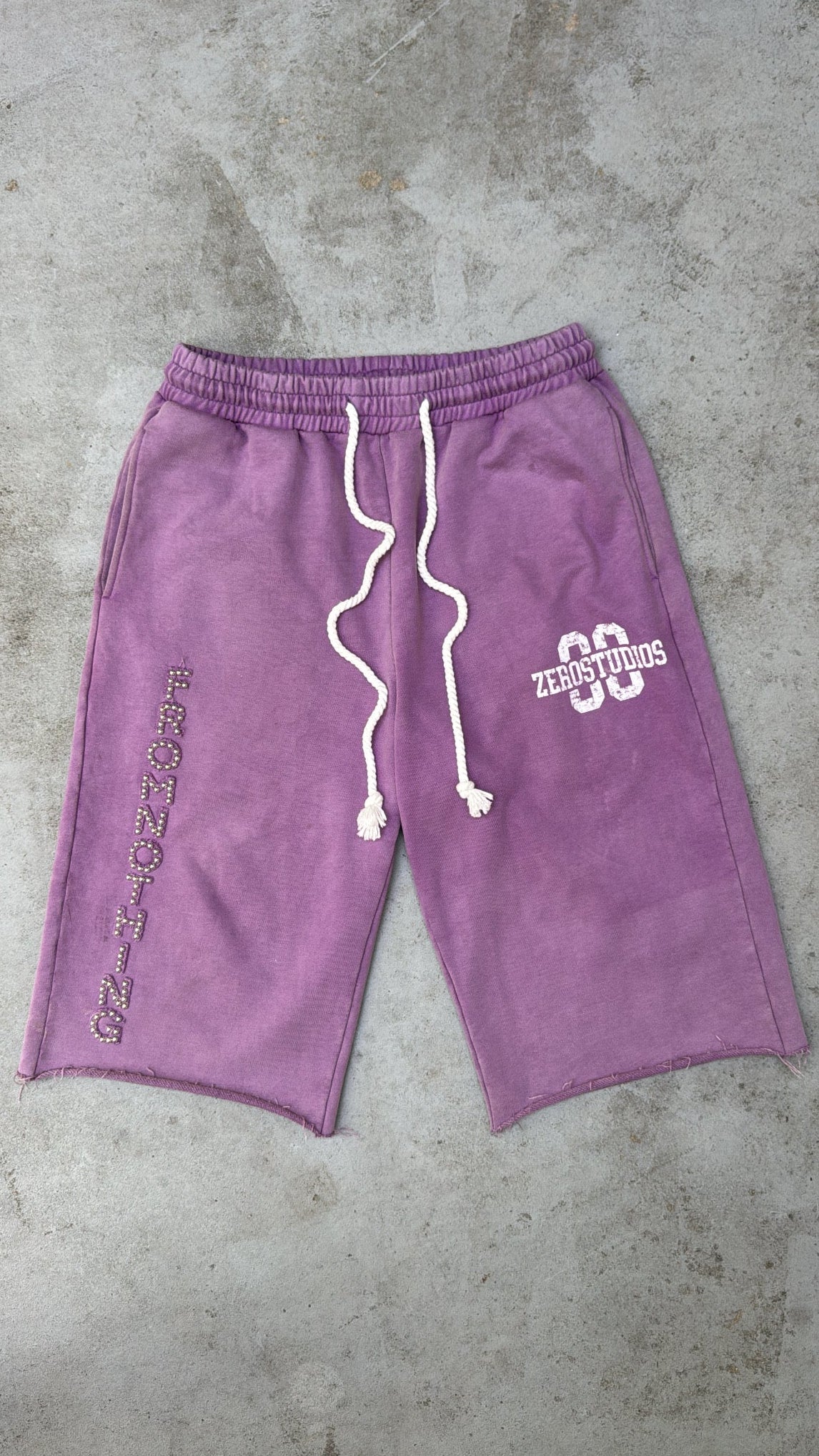 3/4 “ love “ shorts